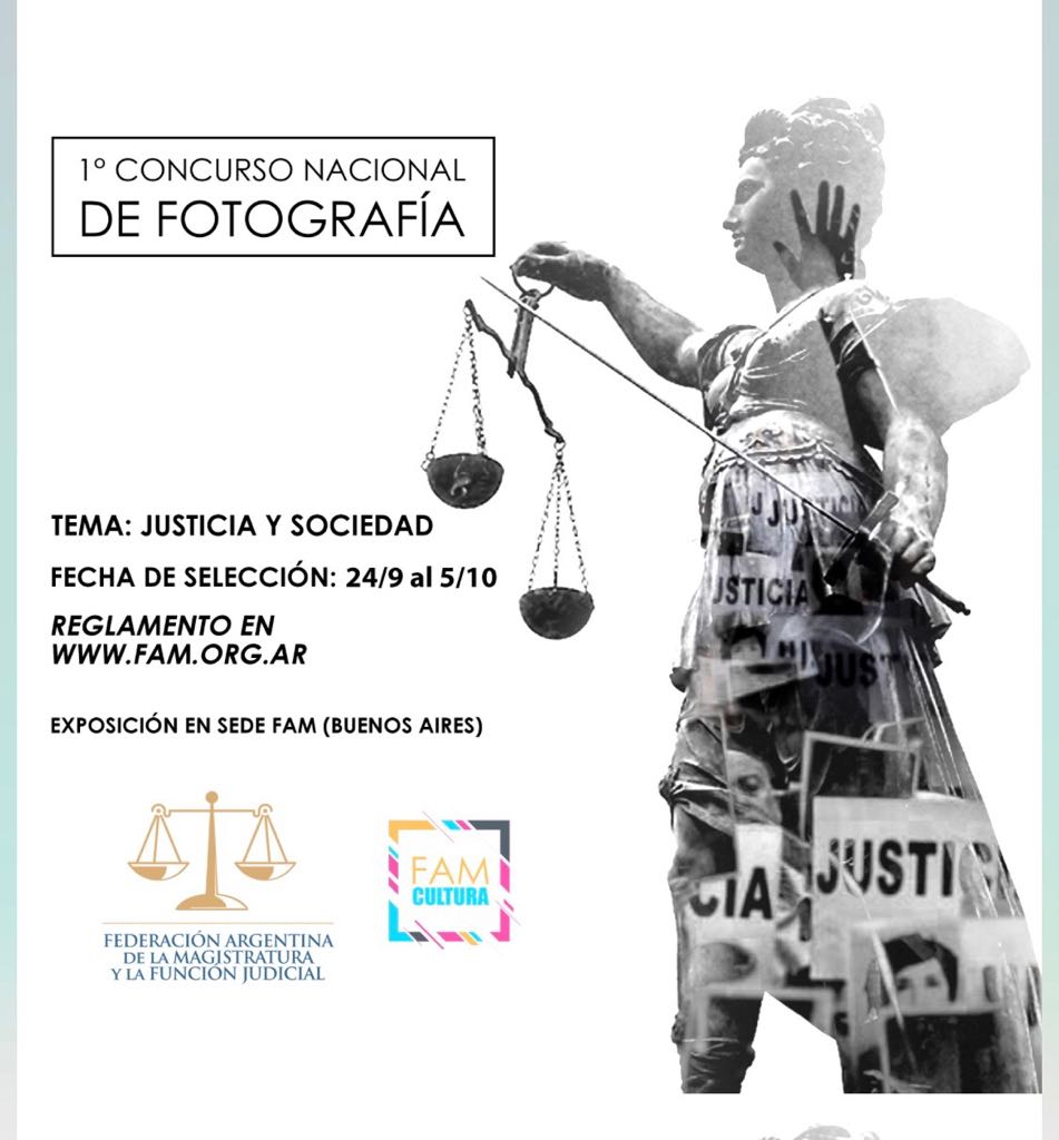 1° Concurso Nacional de Fotografía “Justicia y Sociedad”