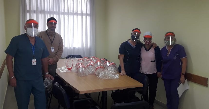 La Asociación de Magistrados/as de Tucumán envió máscaras al Hospital Eva Perón