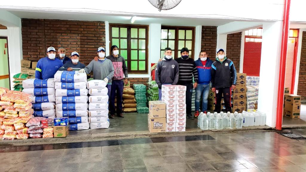 La Asociación de Magistrados donó alimentos para escuelas-comedor de Monteros