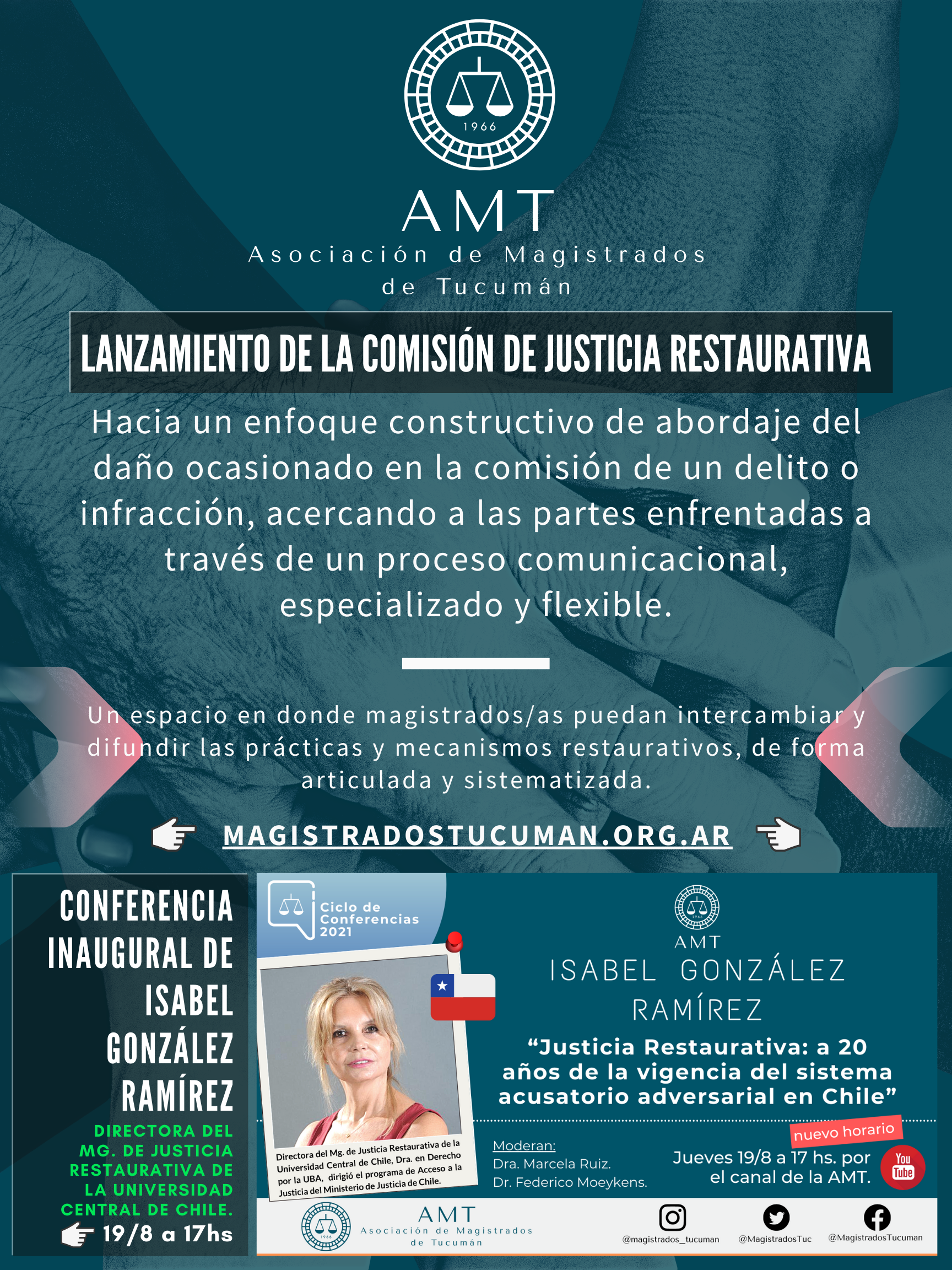 Lanzamiento de la Comisión de Justicia Restaurativa