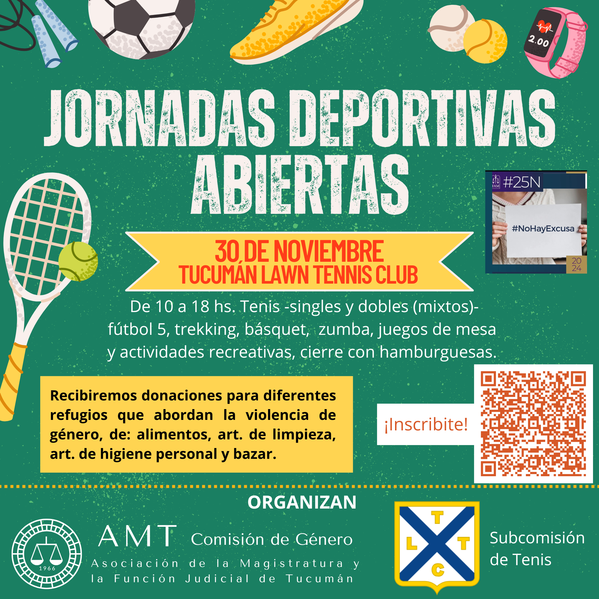 Jornadas Deportivas Abiertas y Solidarias